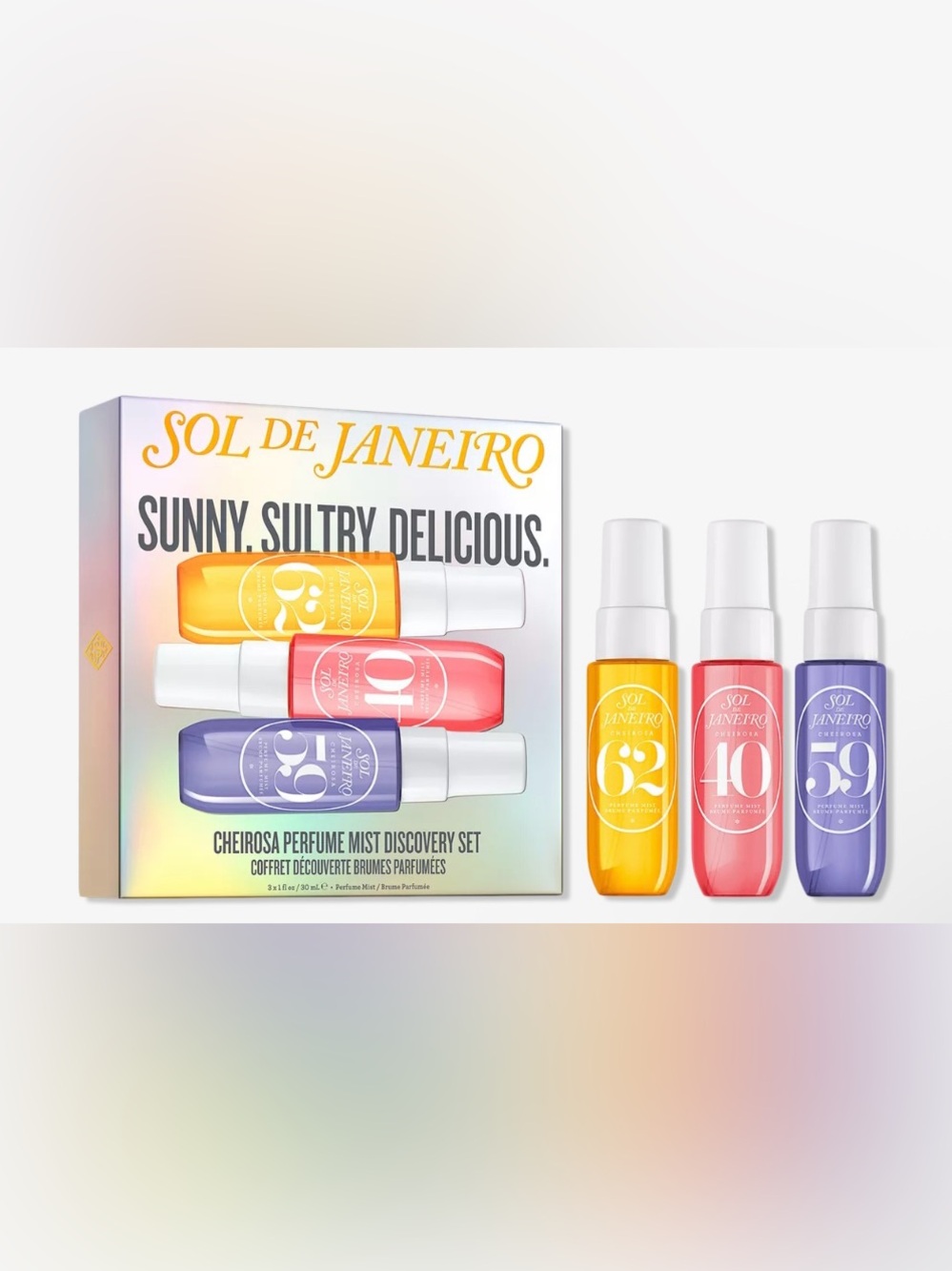 Sol de Janeiro Limited Edition Cheirosa Perfume Mist Discovery Set
